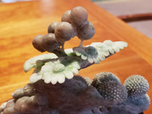 Load image into Gallery viewer, Jade Stone Hand Carved Flowers