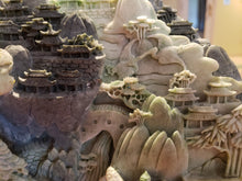 Load image into Gallery viewer, Jade Stone Hand Carved Ancient Mountain Scene III