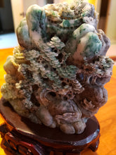 Load image into Gallery viewer, Jade Stone Hand Carved Ancient Mountain Scene IV