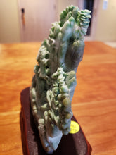 Load image into Gallery viewer, Jade Stone Hand Carved Ancient Mountain Scene X