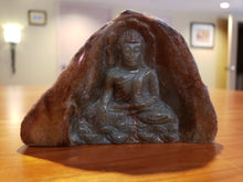 Load image into Gallery viewer, Jade Statue Hand Carved In Original Stone