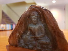 Load image into Gallery viewer, Jade Statue Hand Carved In Original Stone