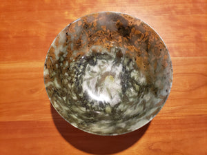 Rare Spinach Jade Carved Bowl