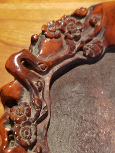 Hand Carved Ox Horn Inkstone