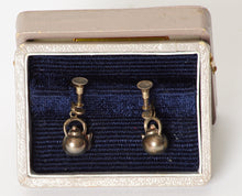 Load image into Gallery viewer, Japanese Sterling Silver Kettle Earrings