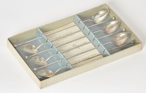 Wallace Sterling Silver Iced Tea Sipper Spoons Set of 6