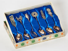 Load image into Gallery viewer, Japanese Sterling Silver Demitasse Spoons Set of 6