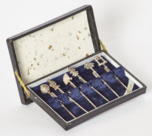 Load image into Gallery viewer, Japanese Sterling Silver Cocktail Picks Set of 6