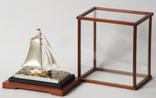 Load image into Gallery viewer, Original Tekehiko Japanese Sterling Silver Sailing Yacht