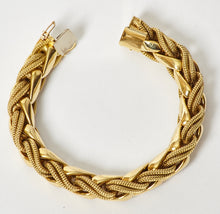 Load image into Gallery viewer, 18K Gold Extra Large Woven Bracelet