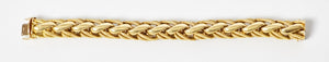 18K Gold Extra Large Woven Bracelet